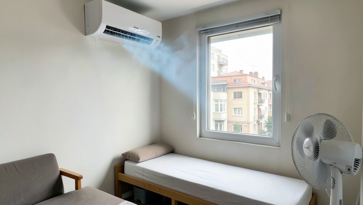 klimatyzacja w bloku 50m