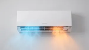 Klimatyzator ścienny z funkcją grzania